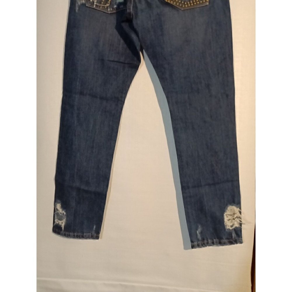 Artisan de Luxe Size 25 Destroyed Jeans Premium 29.5 x 30 - Picture 12 of 15